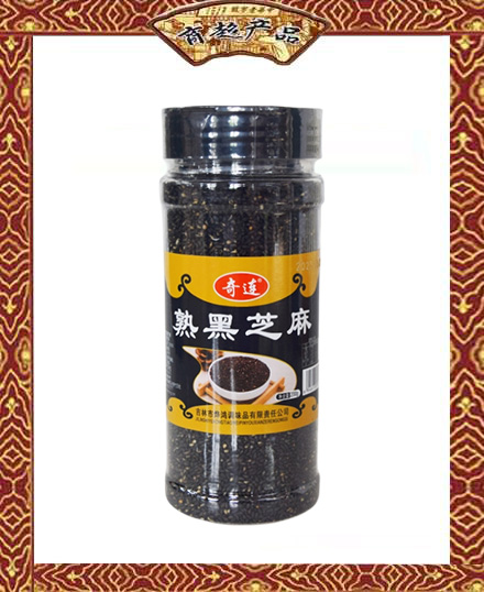 奇連  熟黑芝麻  200g