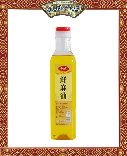 奇連  鮮麻油  500ml